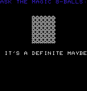 Magic 8-Balls